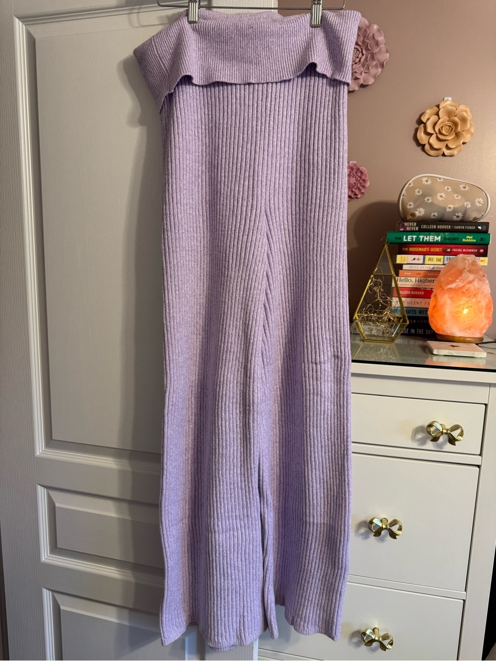 Aerie Knit Sweater High-Waisted Wide Leg Pants